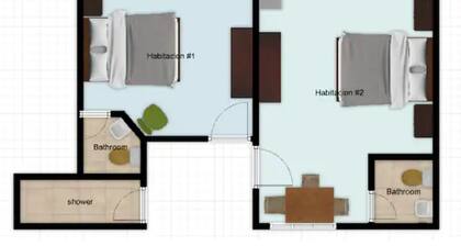 Rooms 35 minutes from the Tolantongo Caves