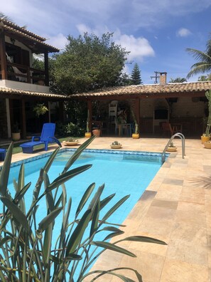 Alberca al aire libre 