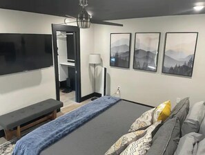 1 Schlafzimmer, Bügeleisen/Bügelbrett, kostenloses WLAN, Bettwäsche