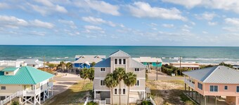 Sea Dawg: Beautiful Beach Views Home- Sleeps 18, Priv. Pool, Pet Friendly!