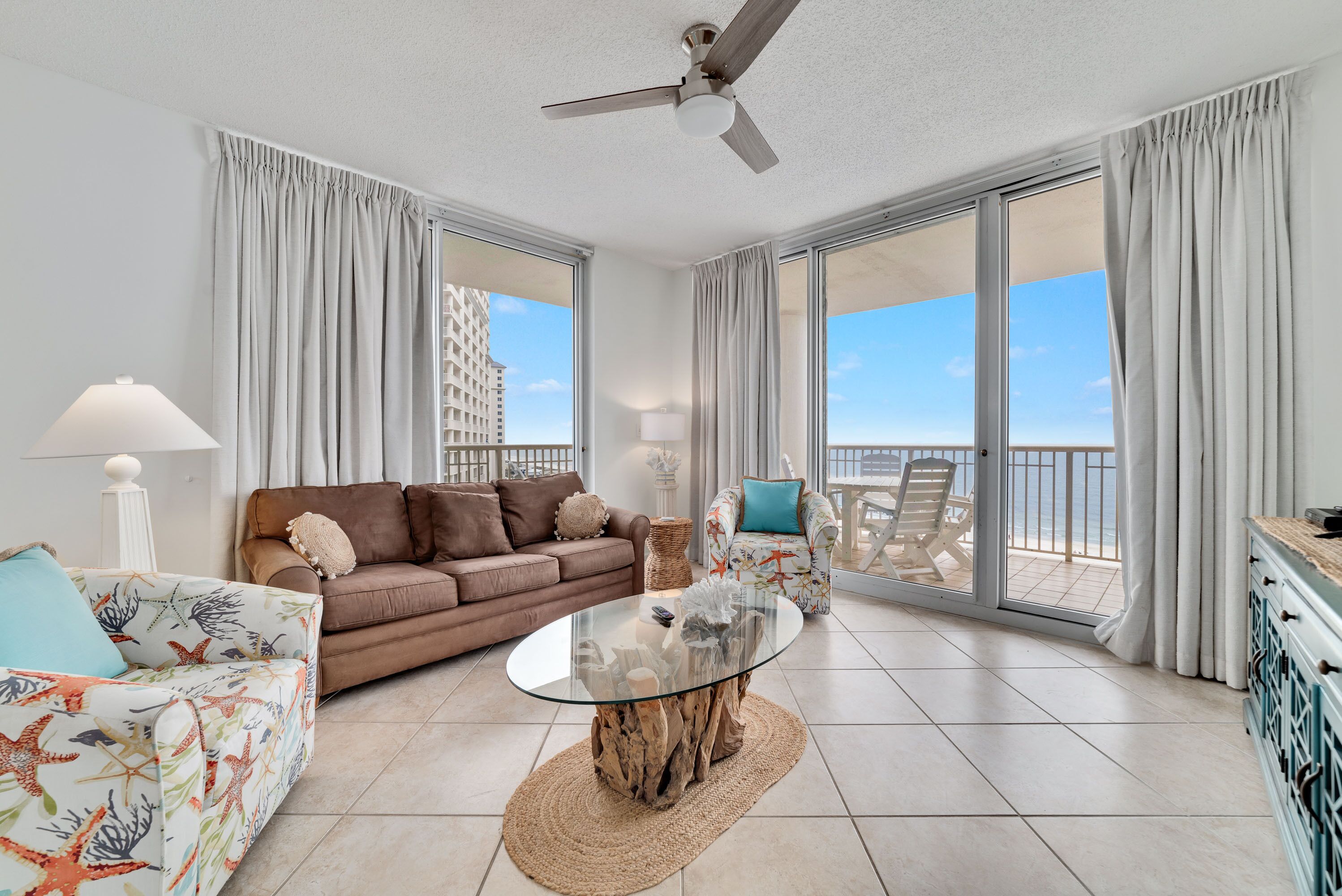 Beach Club C1001 Beachfront Sleeps 8 | Large Balcony| Full Service Resort Style
