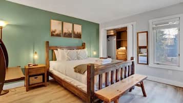 2 bedrooms, desk, iron/ironing board, free WiFi