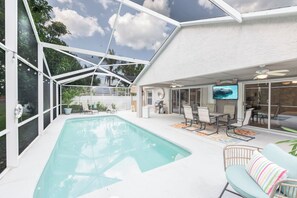 Piscine chauffée