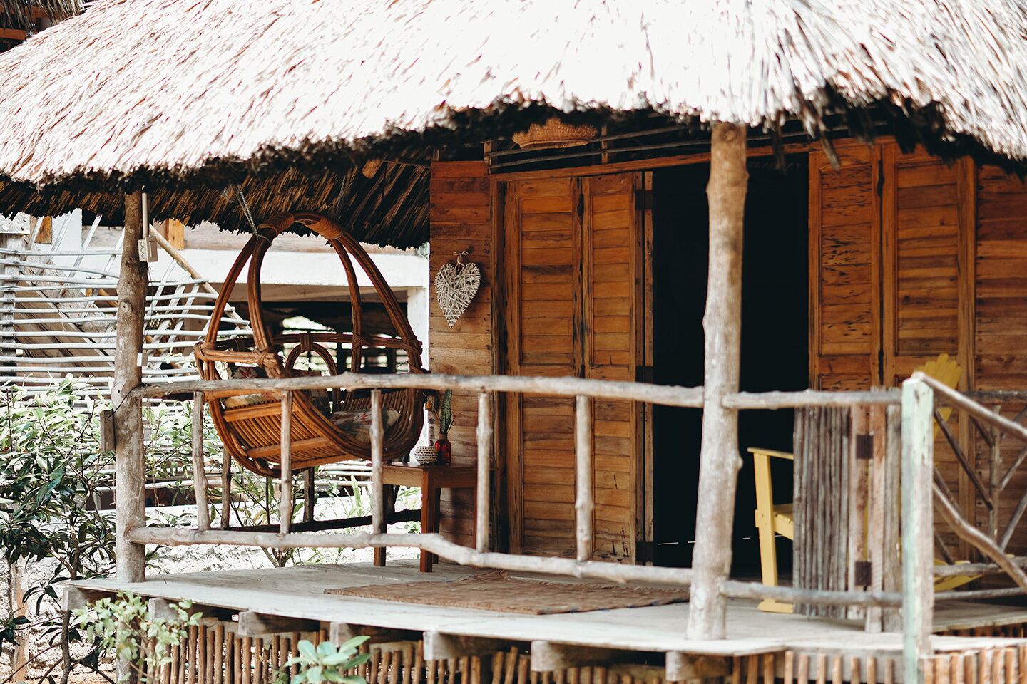 Superior-Ferienhütte, 1 Schlafzimmer, Balkon, eingeschränkter Meerblick