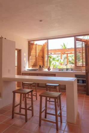 Chambre Double Deluxe | Cuisine privée