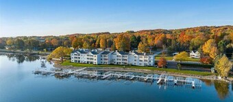 Bright, Beautiful, Newly Remodeled condo right on Lake Charlevoix.