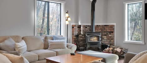 تلفزيون، مدفأة