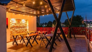 Terrace/patio - Hostal Talavera (Puebla)