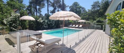 Una piscina climatizada