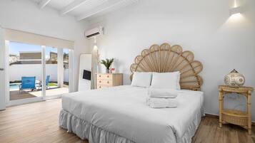 3 habitaciones, tabla de planchar con plancha, wifi y ropa de cama