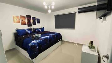 1 bedroom, iron/ironing board, free WiFi, bed sheets