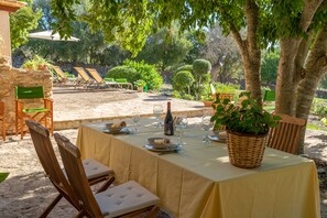 Restaurante al aire libre