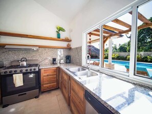 Fridge, microwave, oven, stovetop - Sun & Soul - Caribbean 9BR Villa in Sosúa! (Sosúa)