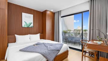 1 habitación y ropa de cama de alta calidad