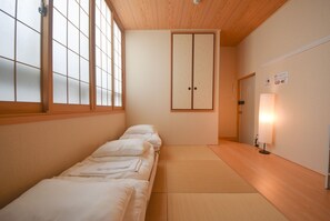 Basic Triple Room, Non Smoking, Mezzanine | Desk, free WiFi, bed sheets - Comfy Stay Sarusawaike (Nara)