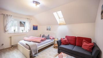 2 Schlafzimmer, Bügeleisen/Bügelbrett, kostenloses WLAN, Bettwäsche