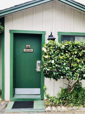 Exterior detail - Single Queen Cottage (Carmel-by-the-Sea)