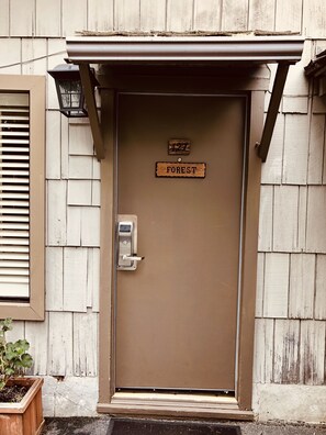 Exterior detail - Single Queen Cottage (Carmel-by-the-Sea)