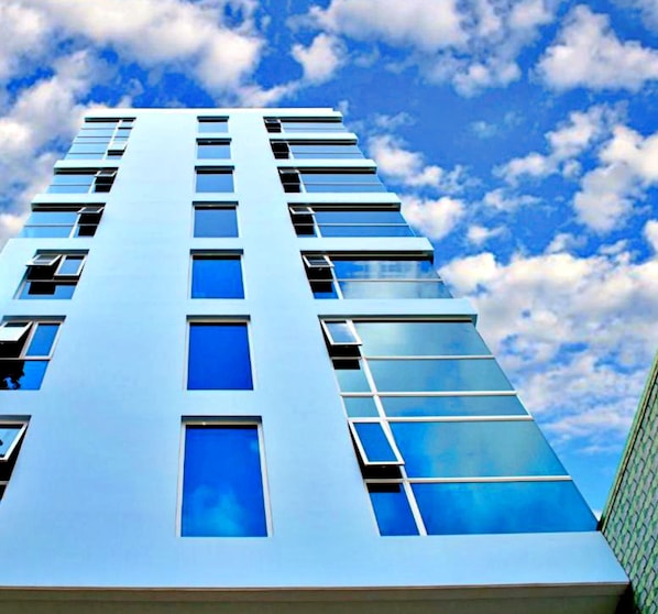 Fassade der Unterkunft