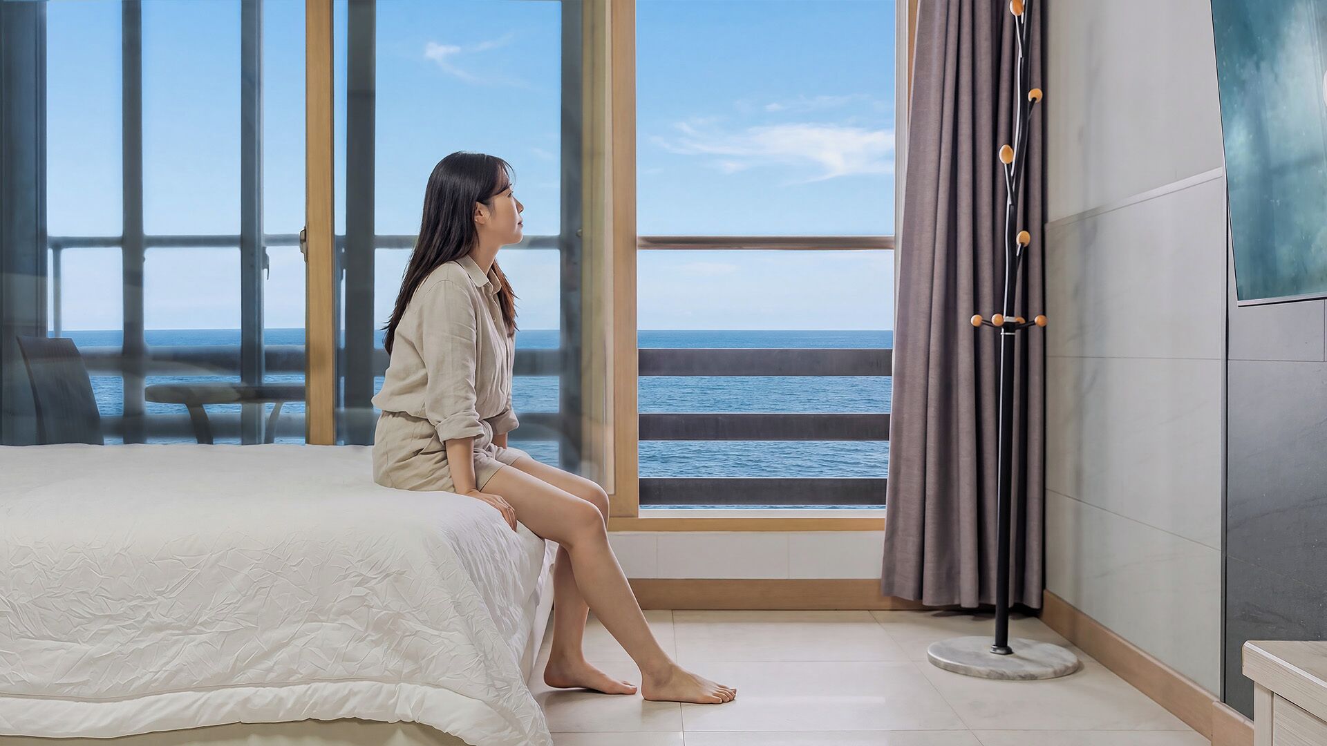 Quarto básico, 1 quarto (501(Ocean view)) | 1 quarto, Wi-Fi de cortesia