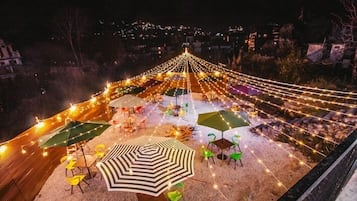 Terrasse sur le toit