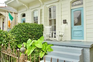 Exterior detail - Charming Irish Channel Home | Steps to Magazine St (New Orleans)