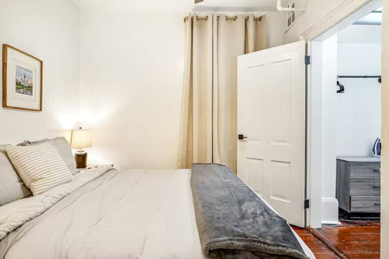 1 bedroom, iron/ironing board, free WiFi, bed sheets
