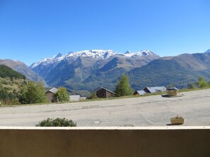 Blick von der Unterkunft