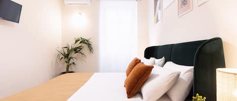 Familjelägenhet | 2 sovrum, mörkläggningsgardiner, strykjärn/strykbräda och gratis wi-fi