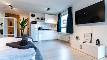 1 Schlafzimmer, Schreibtisch, Bügeleisen/Bügelbrett, kostenloses WLAN