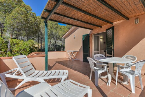 Ferienwohnung 'La Spiga' mit Terrasse, Gemeinschaftsgarten und WLAN