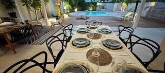 Amazing villa in Orient bay, close to the beach with private pool