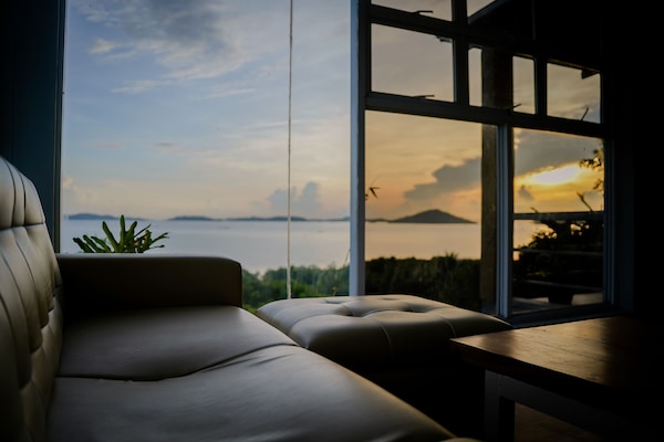 Panoramic Room, 1 Bedroom, Sea View, Oceanfront | Cadar katil