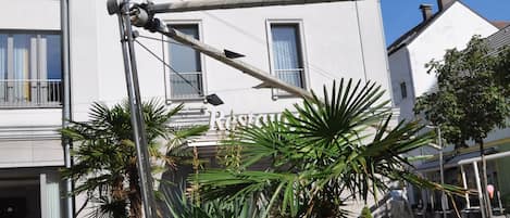 Façade de l’hébergement