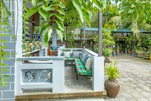 Terrace/patio - Peaceful oasis away from the hustle & the bustle in Hoi An (Thành phố Hội An)
