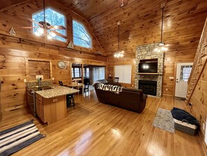 Smart TV, fireplace, books - Rustic Escape on Lake Hartwell - Pet Friendly, Kayaks and Paddleboards Provided! (Fair Play)