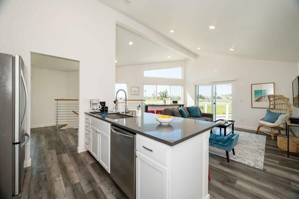 Interior - Giant Dipper House near the Boardwalk (Santa Cruz)