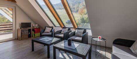 Smart TV, reproductor de DVD, libros, biblioteca de música