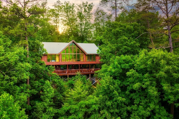 Cabin set in 3 acres of secluded nature