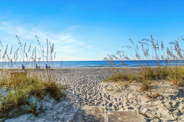 Beach nearby