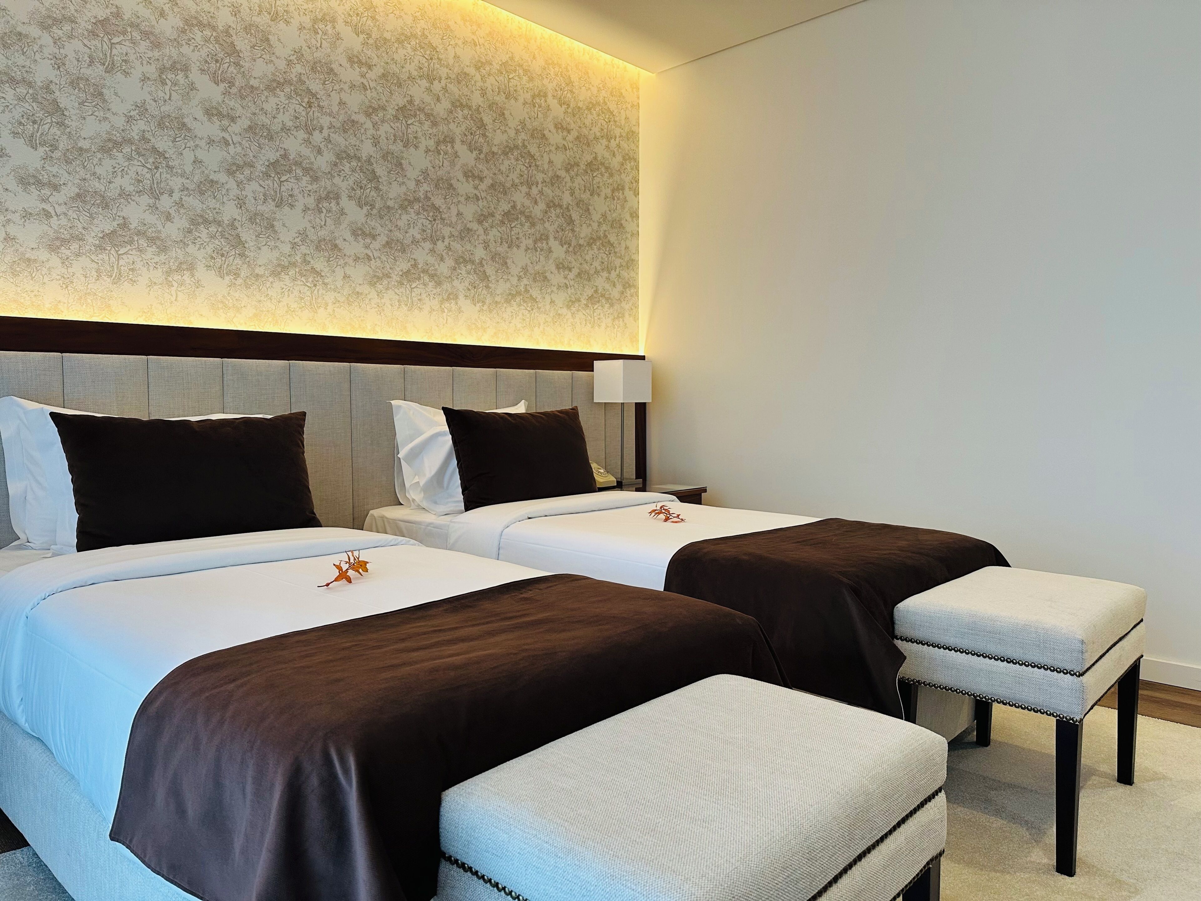 Habitación Confort con 2 camas individuales | Minibar, decoración individual, mobiliario individual