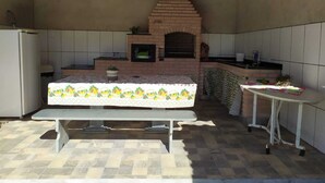 Outdoor dining - Recanto Vó Rosa (Socorro)