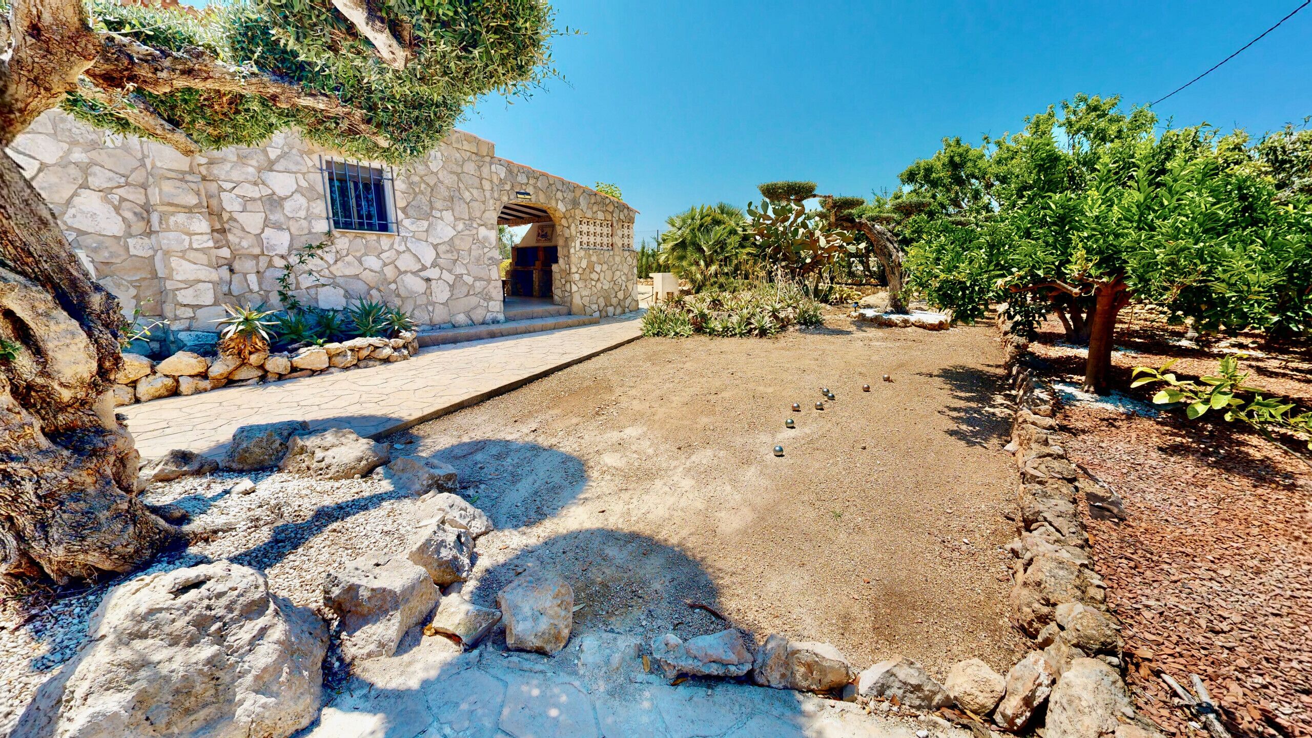 Enceinte de l’hébergement