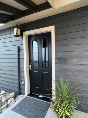 Exterior detail - Old Town Hideaway- Walk to it all! 1 block away- hot springs, grocery, free bus. (Steamboat Springs)