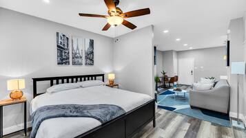 1 bedroom, iron/ironing board, free WiFi, bed sheets