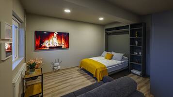 1 Schlafzimmer, Bügeleisen/Bügelbrett, Reisekinderbett, kostenloses WLAN