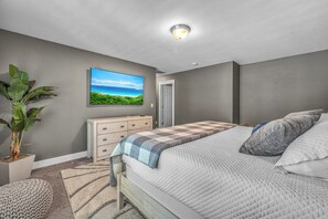 5 bedrooms, iron/ironing board, travel cot, free WiFi