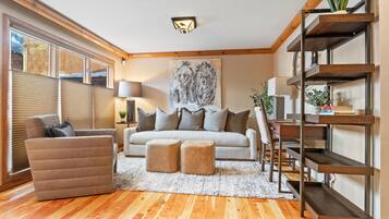 TV connectée, cheminée