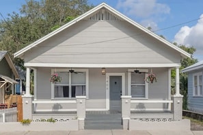 Exterior detail - Fully Renovated Historic Ybor Bungalow (Tampa)
