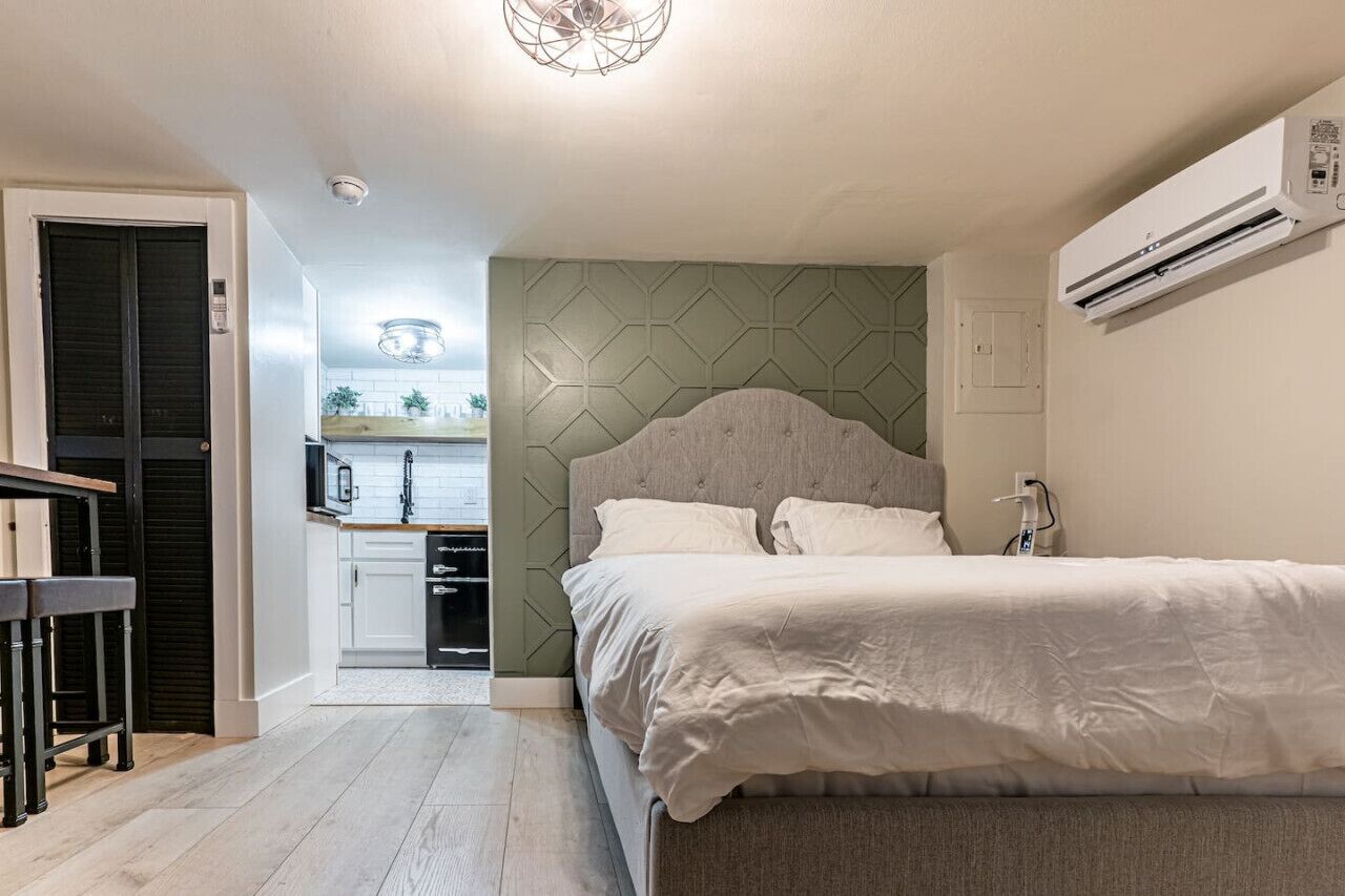 1 Schlafzimmer, Schreibtisch, Bügeleisen/Bügelbrett, WLAN